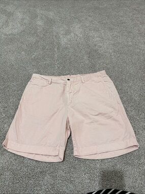 Ledbury Men's Casual Chino Shorts in Light Pink
